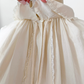 Antique 1920s/30s Cream Silk Night or Bed Jacket (M)