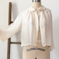 Antique 1920s/30s Cream Silk Night or Bed Jacket (M)