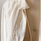 Antique 1920s/30s Cream Silk Night or Bed Jacket (M)