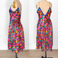 Vintage Victoria's Secret Gold Label Floral Slip Dress (L)