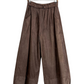 NEW Annette Görtz Brown Suede Wide Leg Pants (EU 40 or 8)