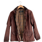 Barbour Women’s Brown Waxed Cotton Summer Sapper Utility Field Jacket (US 8)