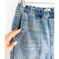 Madewell Pull-On Relaxed Jeans in Beswick Wash (S)