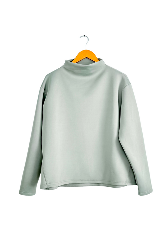 ADAY Scuba ' Like A Boss ' Pullover in Sage Green  (M)