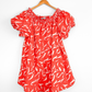 Anthropologie WHIT TWO Banana Leaf Off-The-Shoulder Tunic Dress (1X)