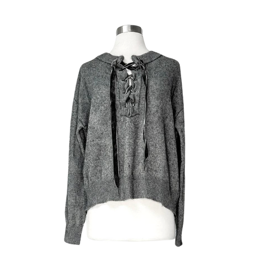 Rails Olivia Gray Wool Cashmere Sweater