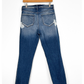 L’agence Harmon Bleach Detail High Rise Straight Leg Jeans in Montana Destruct Hem (28 or 6)