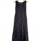 Francesca Caretti Black Mohair Maxi Dress (8)