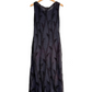 Francesca Caretti Black Mohair Maxi Dress (8)