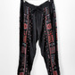 Johnny Was Pete & Greta Black Embroidered Keir Jogger Pants (M)