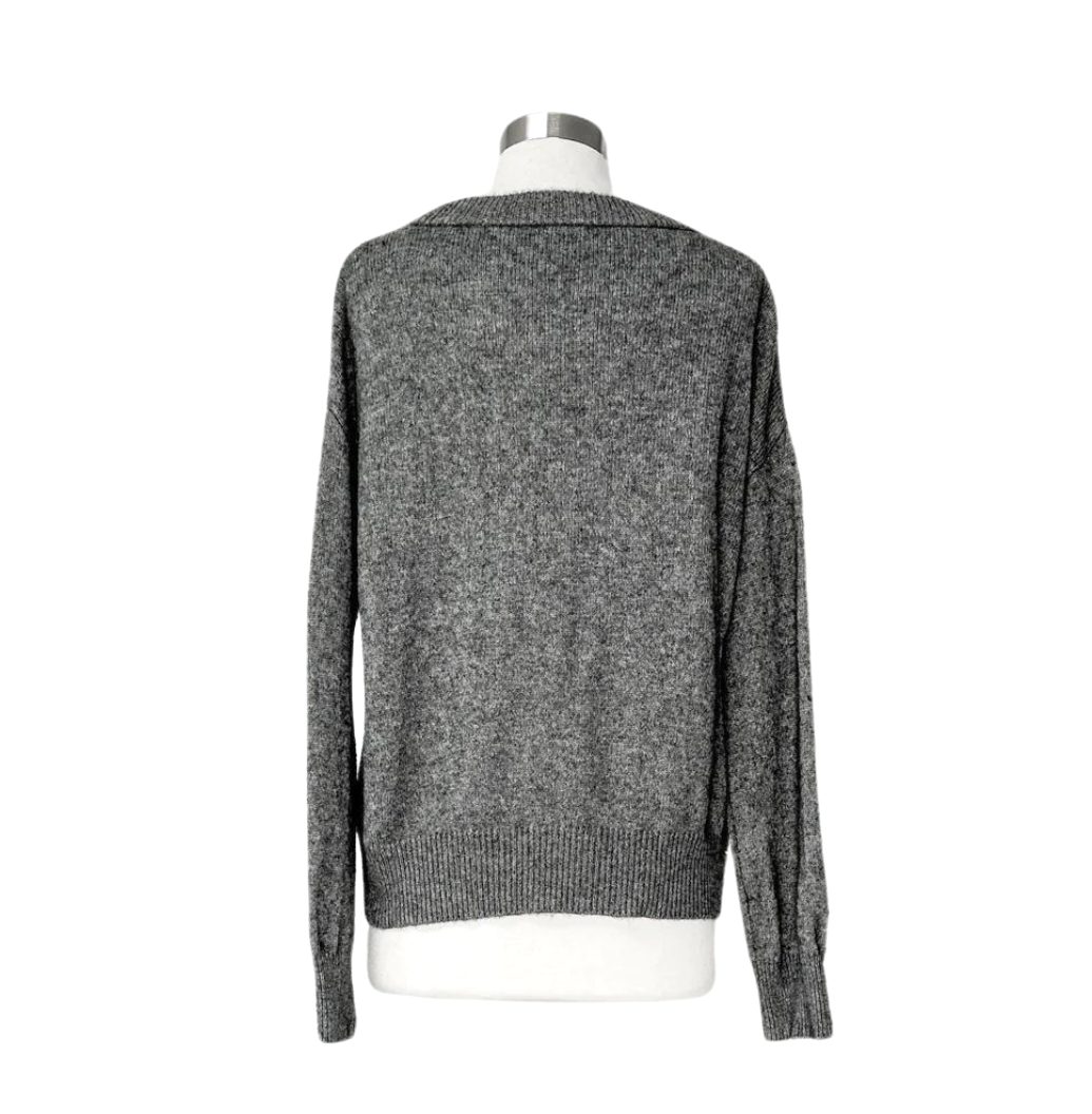 Rails Olivia Gray Wool Cashmere Sweater