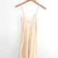 Vintage 30s 40s Ivory Silk Lace Teddy Playsuit Romper Lingerie One Piece (S)