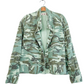 Anthropologie Amo Army Patch Green Camo Jacket (M)