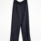 Vintage 00s Ann Taylor Navy Pinstripe Pants (6)