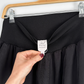 Cinq a Sept Black Cupro Cropped Cargo Pants (M)