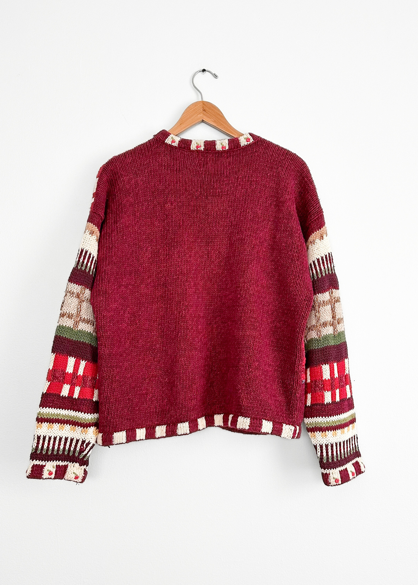Vintage 2000 Heirloom Collectibles Pumpkin Patch Cardigan (L)