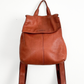 American Leather Co. Brown Leather Backpack Purse