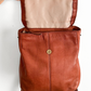 American Leather Co. Brown Leather Backpack Purse