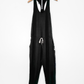 Vuori Black Lux Racerback Drawstring Harem Jogger Jumpsuit (M)
