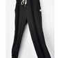 Vuori Black Lux Racerback Drawstring Harem Jogger Jumpsuit (M)