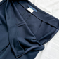 Blue Les Copains Navy Blue Tapered Ankle Pants (IT 38 or US 2/4)