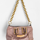 Chloé Ethel Tan Leather Small 2-way Convertible Purse