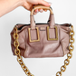 Chloé Ethel Tan Leather Small 2-way Convertible Purse