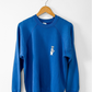 Vintage 80s Pillsbury Dough Boy Blue Crewneck Sweatshirt