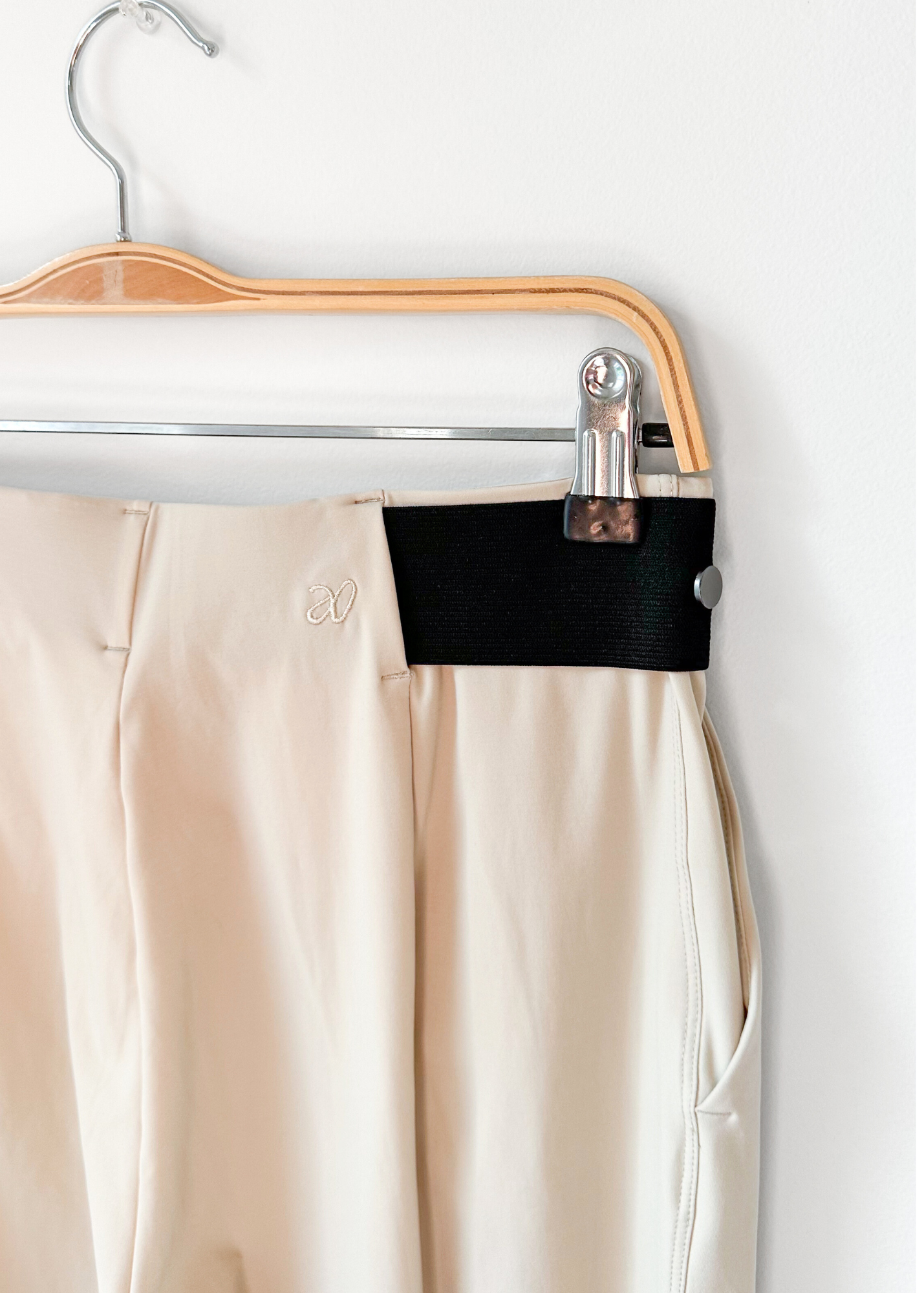 ADAY Turn It Up Pants in Sesame (S)