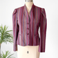 Vintage Cristina's Pucker Shoulder Stripe Blazer Jacket