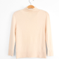 Anne Klein Cream 100% Cashmere Knit Top (S)