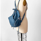Rebecca Minkoff Julian Backpack in Blue Pebbled Leather