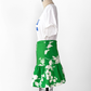 NEW Selkie Heather Skirt in Green White Summer Field Print (S)
