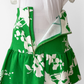 NEW Selkie Heather Skirt in Green White Summer Field Print (S)