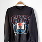 Vintage 90s Cleveland Cavs NBA Fleece Crewneck Sweatshirt (M)