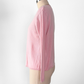 Real Clothes Saks Fifth Avenue Baby Pink Silk Cashmere Classic Cardigan Sweater (M)