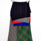 Enföld Japanese Layered Patchwork Asymmetric Skirt (38 or US 2)