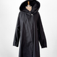 Mycra Pac Reversible Black Polka Dot Rain Coat