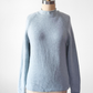 J.Crew Women's 1988 Rollneck™ Sweater Merino Wool Light Powder Blue Knit (S)