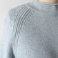 J.Crew Women's 1988 Rollneck™ Sweater Merino Wool Light Powder Blue Knit (S)