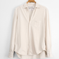 Frank & Eileen Tee Lab 100% Cotton Swiss Coffee Cream Button Down (S)