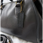 Vintage 1980s Coach Broadway Satchel Black Leather Doctor Bag | USA Made Crossbody Purse
