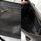 Vintage 1980s Coach Broadway Satchel Black Leather Doctor Bag | USA Made Crossbody Purse
