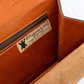 Vintage Calf Pony Hair Top Handle Brown Leather Handbag | Mid-Century Made in Mexico Purse