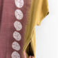 Moyuru Linen Blend Japanese Designer  Shibori Pocket Tunic Dress (M)