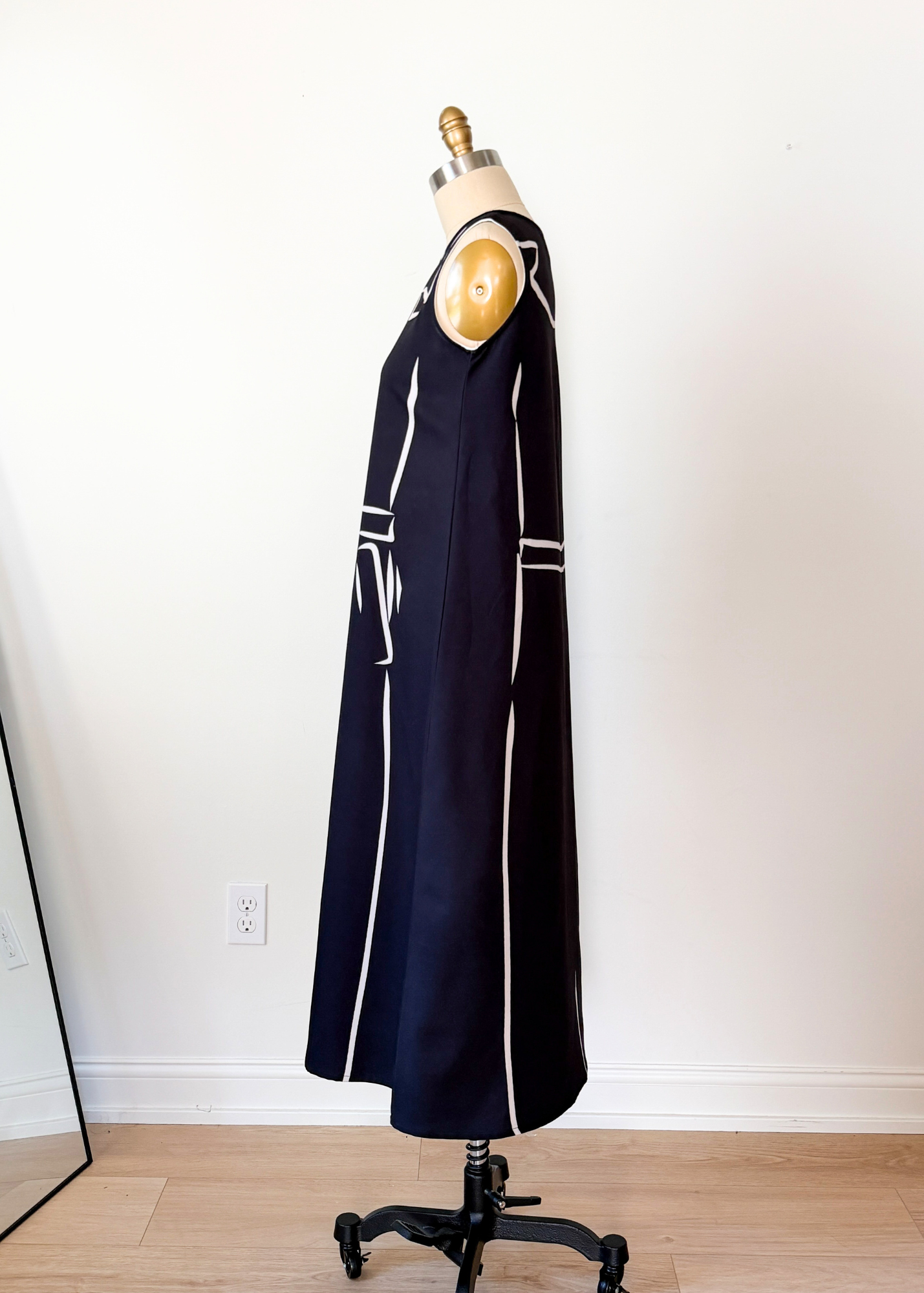 MME.Mink Trench Garden Full Length A-line Dress (S)