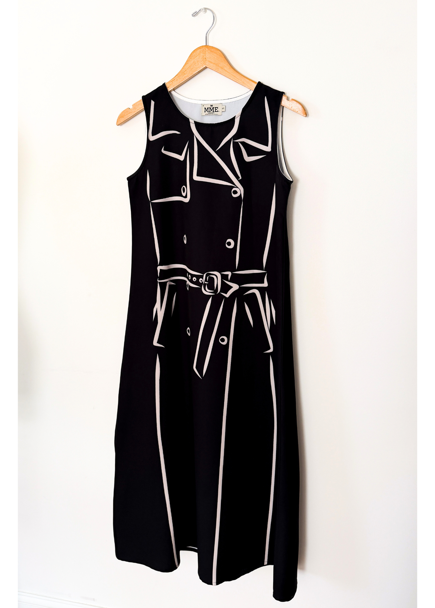 MME.Mink Trench Garden Full Length A-line Dress (S)