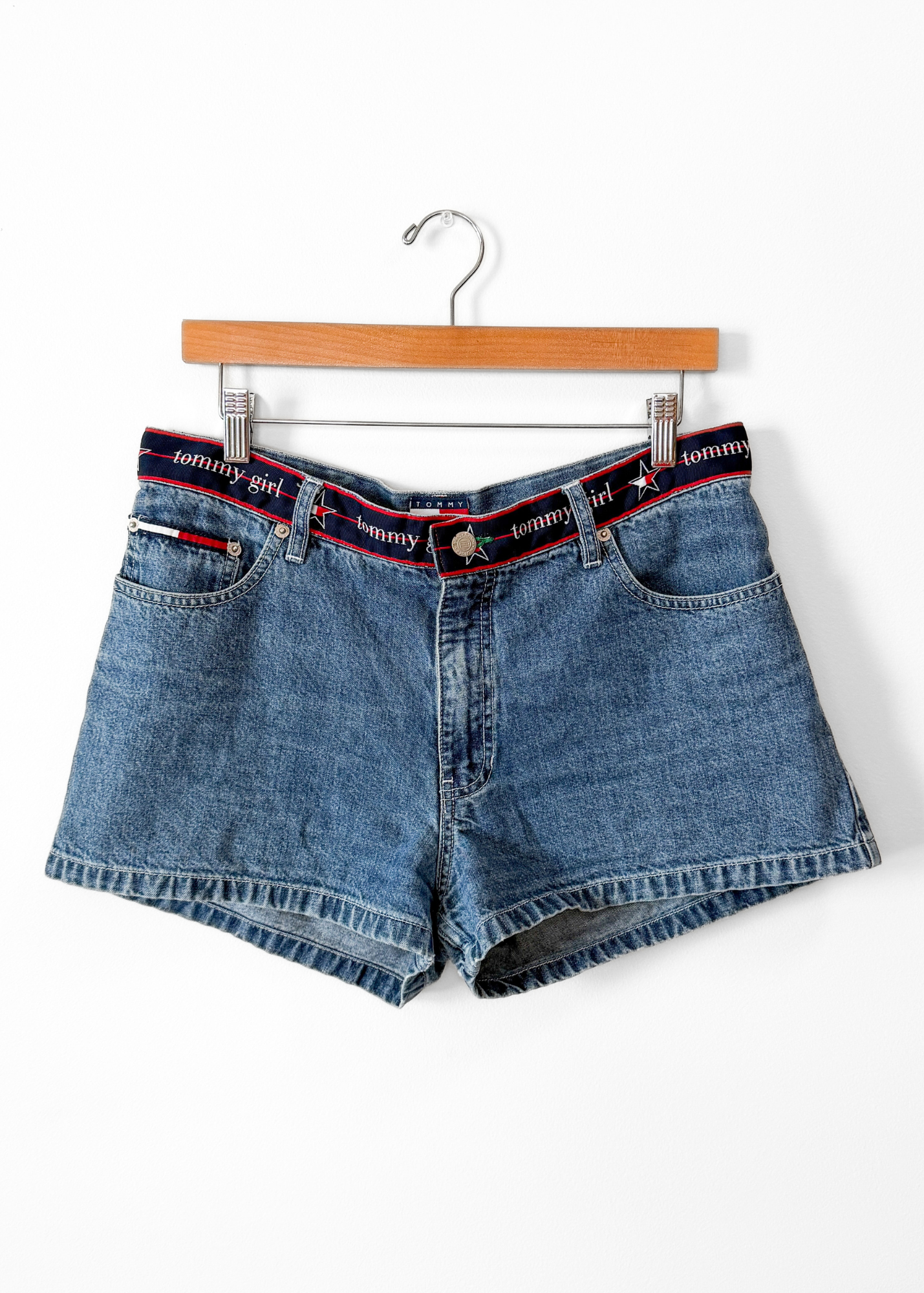 Vintage 00s Tommy Jeans Denim Shorts