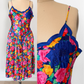 Vintage Victoria's Secret Gold Label Floral Slip Dress (L)