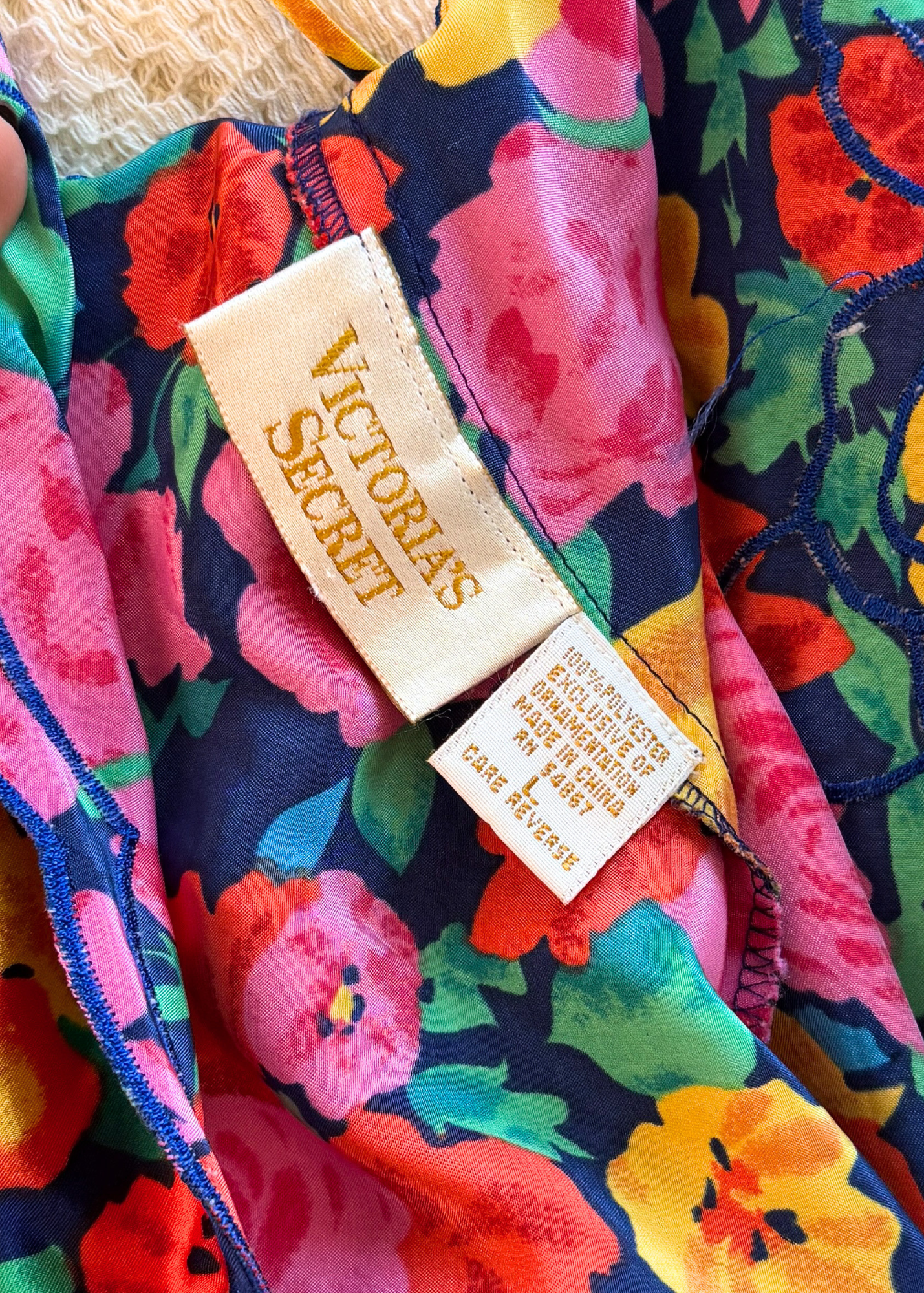 Vintage Victoria's Secret Gold Label Floral Slip Dress (L) – The Wandering Wardrobe Truck